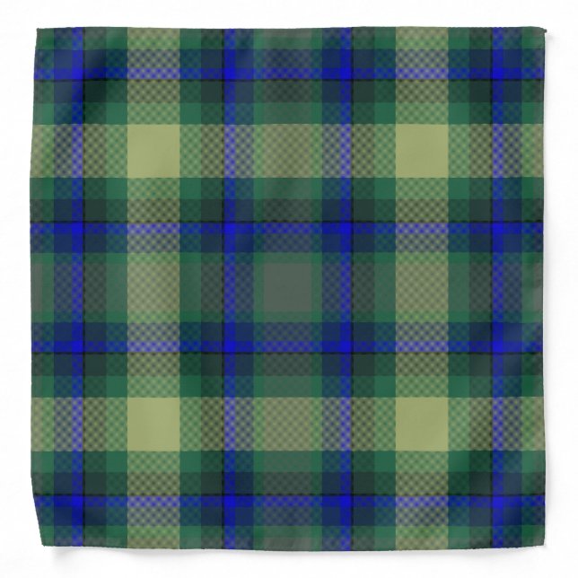 Combo Plaid bandana (Front)