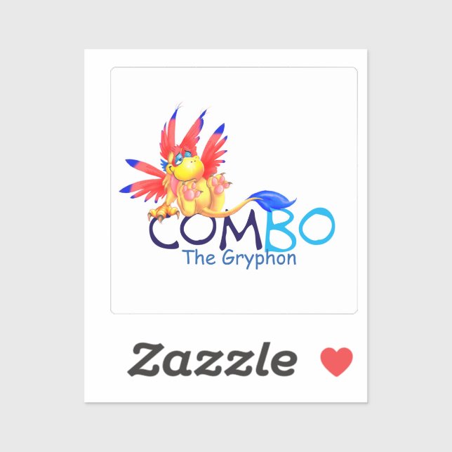 Combo The Gryphon Sticker (Sheet)