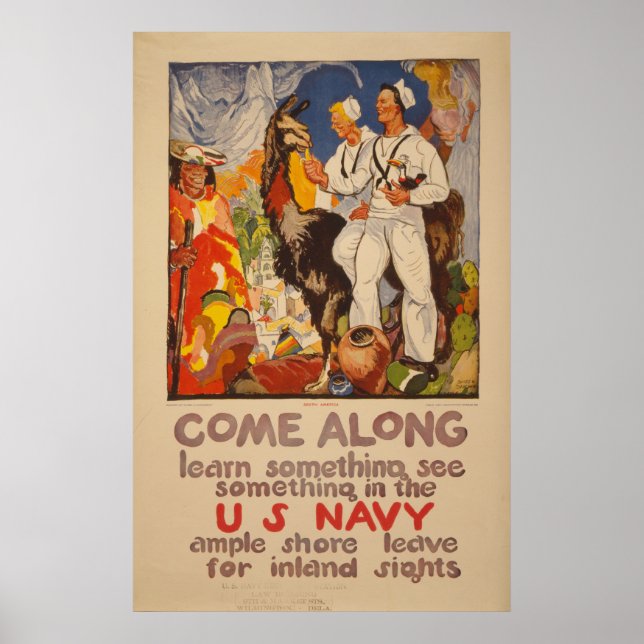 Come Along - U.S. Navy Poster (Front)