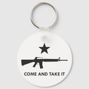 Come and take it! (AR15) Keychain