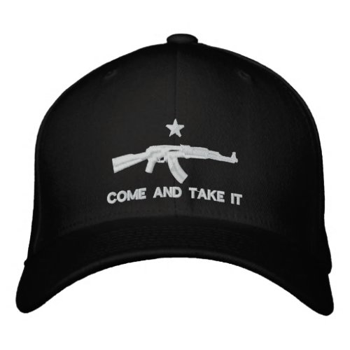 Come And Take It Embroidered Baseball Cap