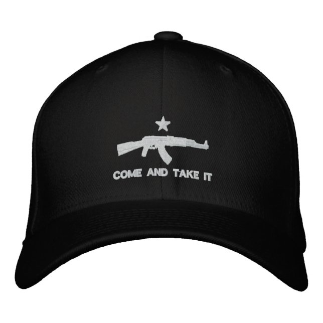 Come And Take It Embroidered Baseball Hat (Front)