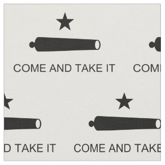 Come and Take It Flag Fabric