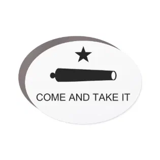 Come and take it Flag (TX) Car Magnet