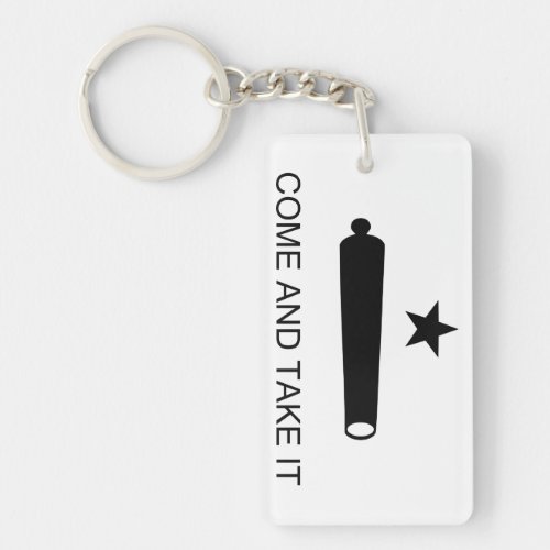 Come and Take It Keychain