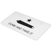 Come and Take It License Plate | Zazzle