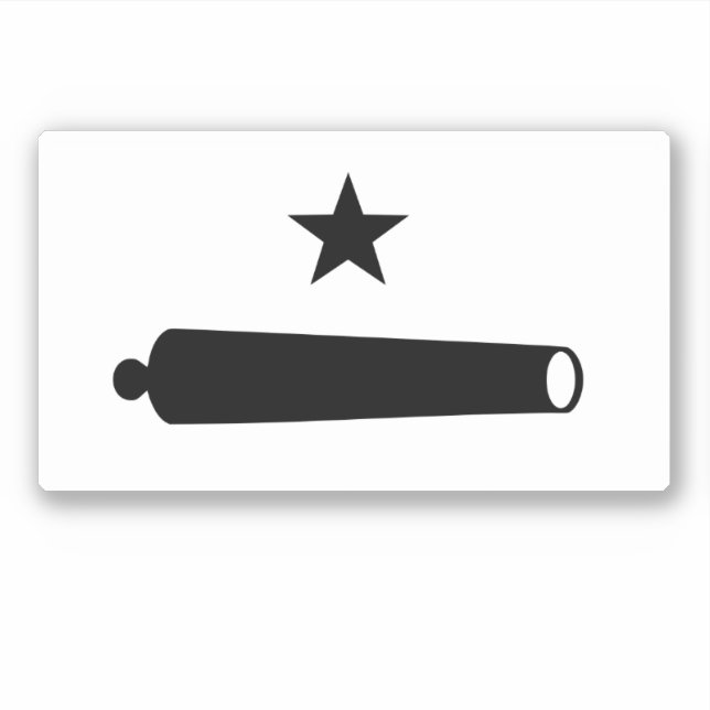 Come and take it Logo (TX) Sticker (Front)