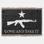 Come and Take It Revolution Throw Blanket