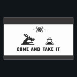 Come and Take It Science Sticker<br><div class="desc">Science is real!  Show  your love of science with this "Come and Take It" science sticker.</div>