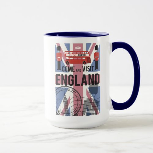 Come and Visit England Mug