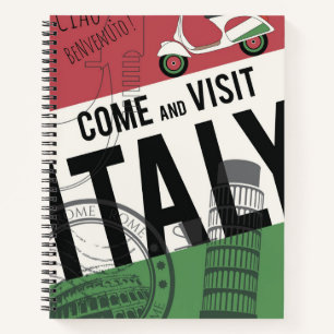 Come and Visit Italy Notebook