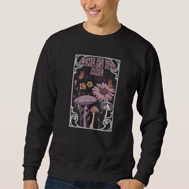 Come As You Are U.S. Tour Growing Mushrooms And Fl Sweatshirt (Front)