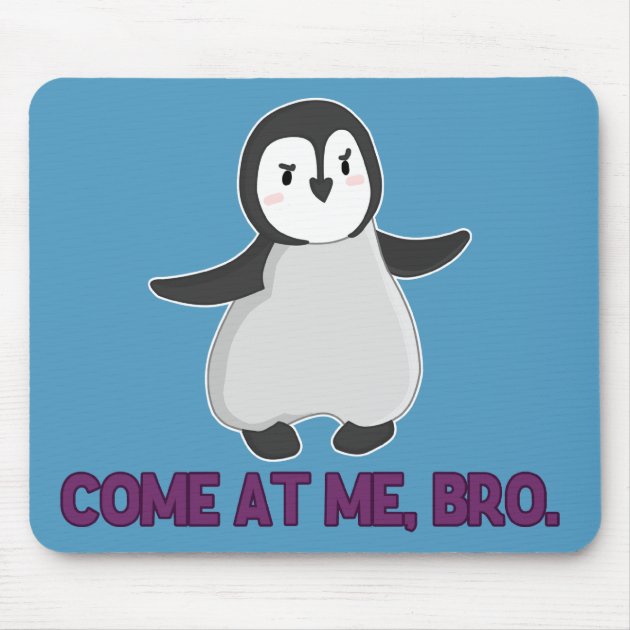 penguin mousepad