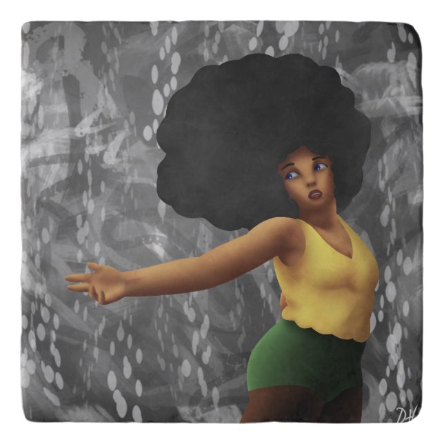 come away with me trivet (Front)