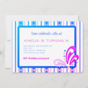 Come Celebrate with Us Customizable Invitation