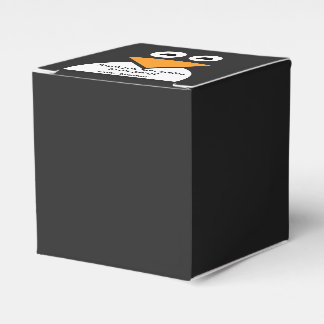 Come Chill Personalized Penguin Birthday Favor Boxes