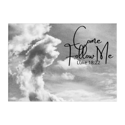 Come Follow Me Acrylic Print