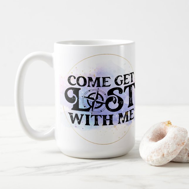 Come Get Lost with Me Coffee Mug (With Donut)