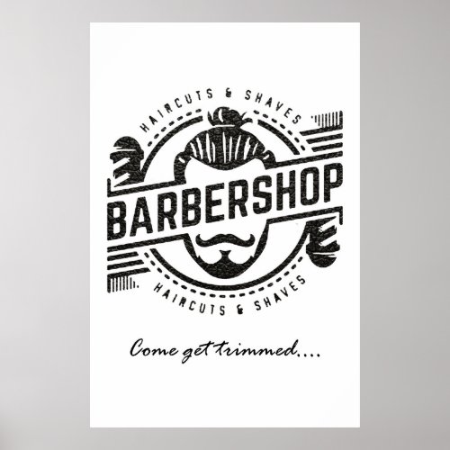 Come get trimmed poster