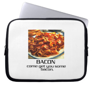 Come Get You Some Bacon Laptop Sleeve