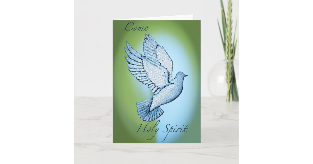 Come Holy Spirit Card | Zazzle.com