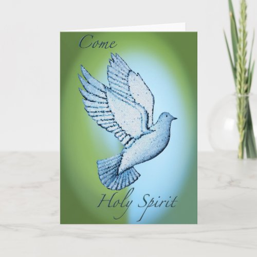 Come Holy Spirit Card