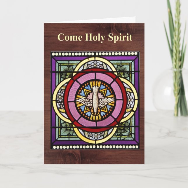 Come Holy Spirit Card (Front)