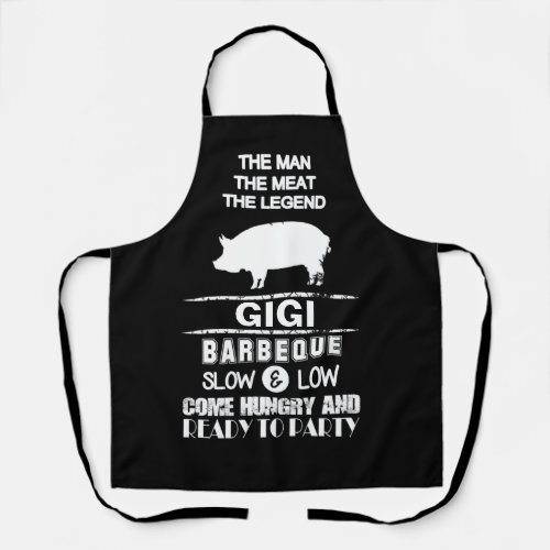 Come Hungry And Ready BBQ Apron