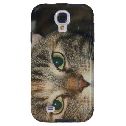 &quot;Come if you dare&quot; says the Cat Galaxy S4 Case