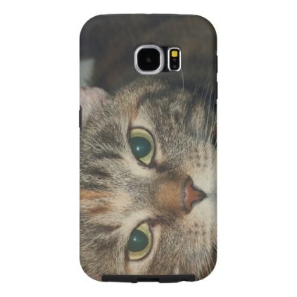 &quot;Come if you dare&quot; says the Cat Samsung Galaxy S6 Case