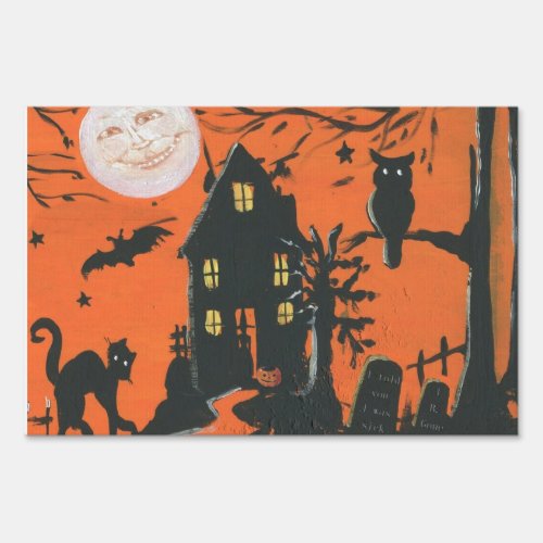 Come in Dearie vintage Halloween Sign