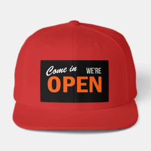 Come In We're Open Visor