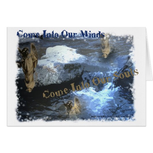 Come into our minds come into our souls cards (Front Horizontal)