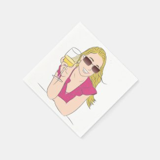 COME JOIN ME PAPER NAPKINS