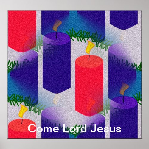 Come Lord Jesus Poster
