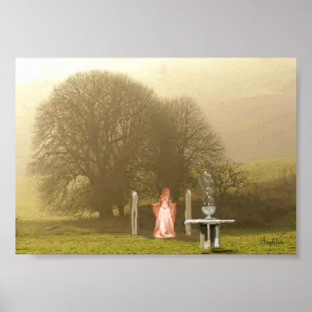 Come Meet The Goddess In The Trees Poster (Front)