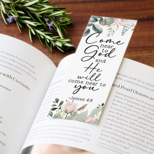 Come Near To God James 4:8 Bookmarks