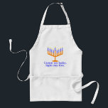 Come On Baby, Light My Fire Adult Apron<br><div class="desc">Celebrate Hanukkah in humorous style this year with this funny Judaism design- "Come On Baby,  Light My Fire!" Features a lighted menorah.</div>