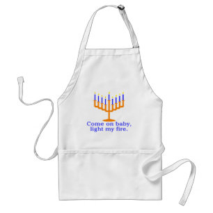 Come On Baby, Light My Fire Adult Apron