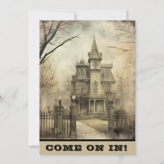 Come On In Haunted Mansion Halloween Party