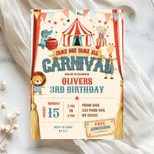 Come One Come All Carnival Birthday