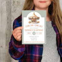 Come One, Come All! Circus Carousel Birthday Party