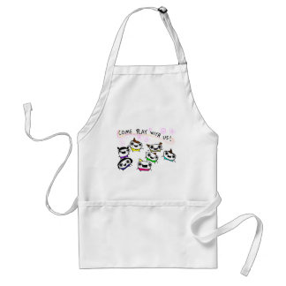 "Come play with us" Adult Apron