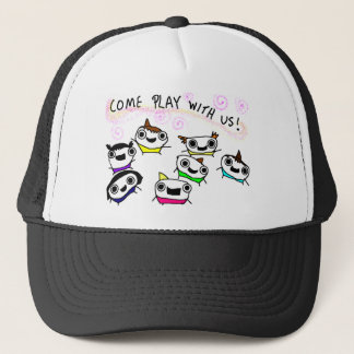 "Come play with us" Trucker Hat