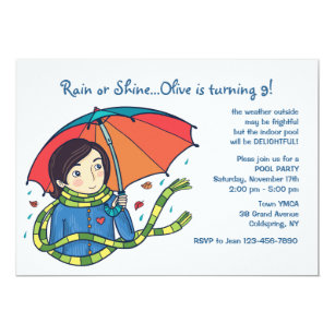 Rain Date On Invitation 9