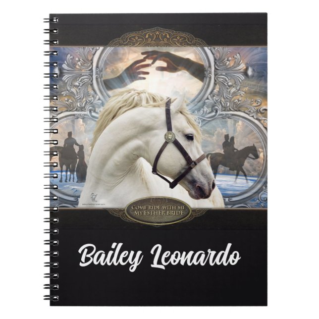 Come Ride With Me Writing Journal and Notebook (Front)