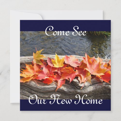 Come See Our New Home invitation Open House