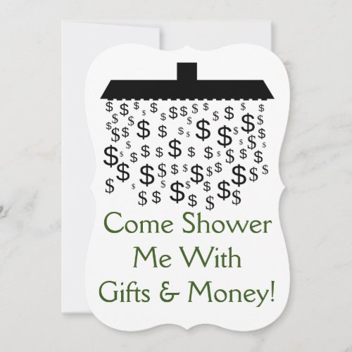Come Shower Me With Gifts  Money