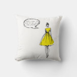 Come Sit Next To Me You Fine Fellow - Pillow at Zazzle
