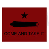 Come & Take It! Texas State battle Flag (Front Horizontal)